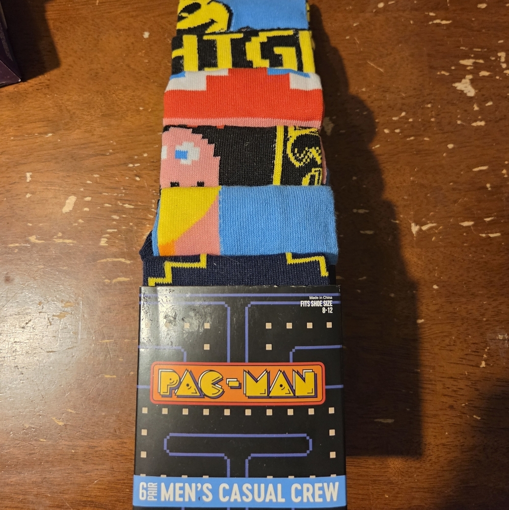 Mens Pac-Man Socks